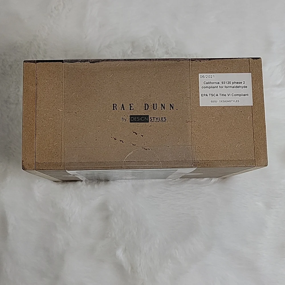 Rae Dunn Wooden Block Desk Calendar